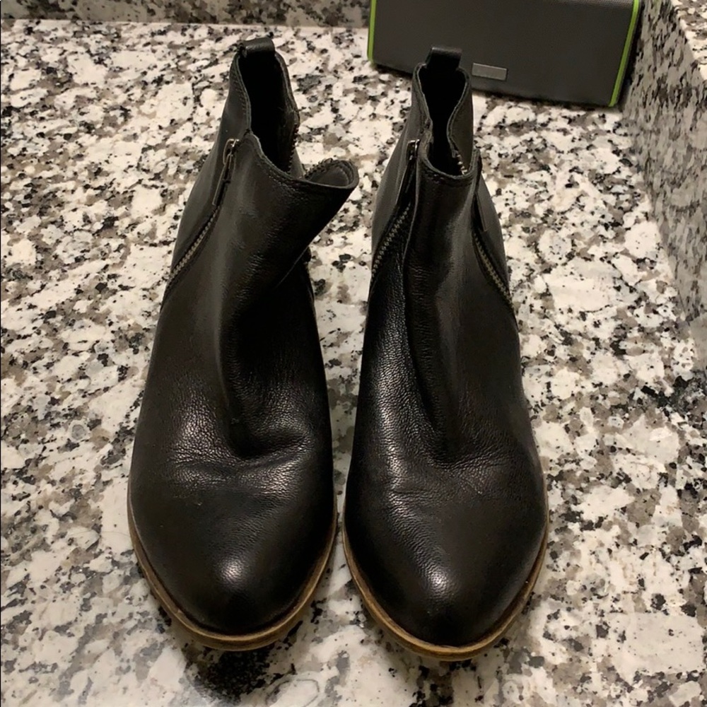 Lucky Brand leather booties
